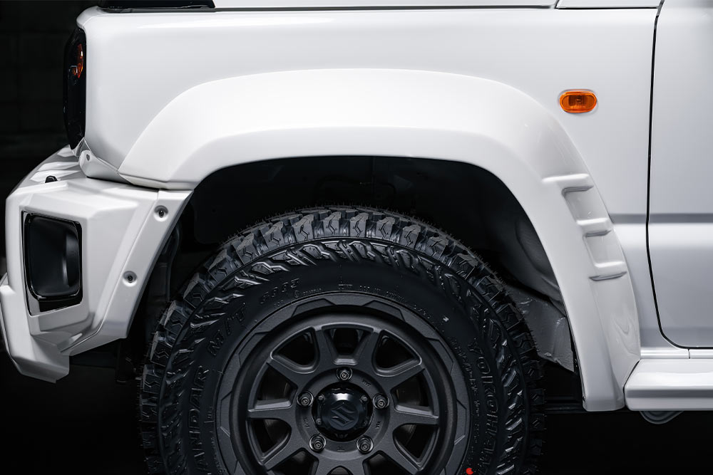 ABS製フェンダートリム (塗装済) 変更差額