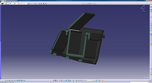 3D CAD で設計