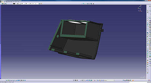 3D CAD で設計